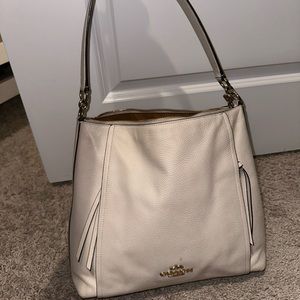 White Coach purse in good condition